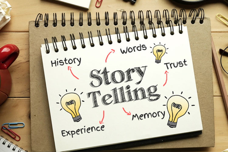 راه های جذب مشتری از طریق داستان سرایی